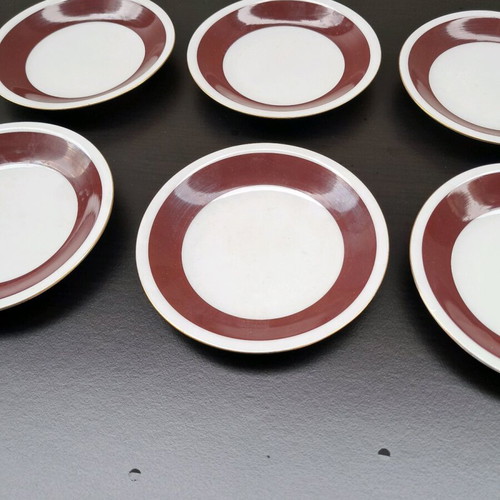Coffee saucers like new, made in GDR, 11cm diameter