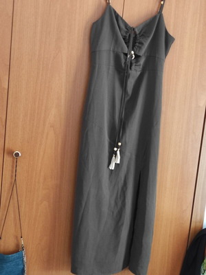 Shein summer dress new, brown, size L