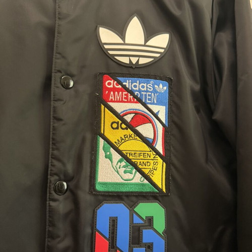Adidas Original bomber jacket like new, size small, black