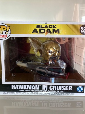 Funko POP! DC Black Adam Hawkman in Cruiser καινούργιο