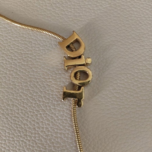 Dior DIO(R) Evolution Gold Plated Necklace like new