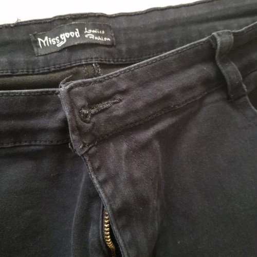 Miss Good blue black five-pocket jeans used