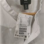 Πουκάμισο λευκό με Μάο γιακά H&M ολοκαίνουργιο με το καρτελάκι & τη σακούλα