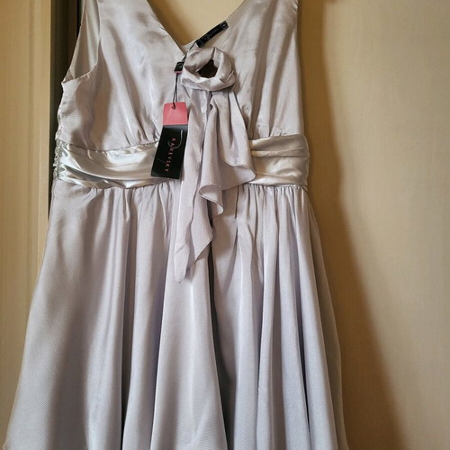 Raxevsky official dress new, gray silver