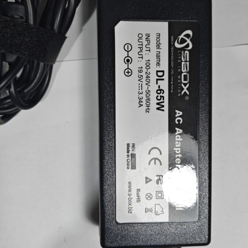 Laptop charger SBOX DL-65W used for Dell 19.5V 3.34A 65W