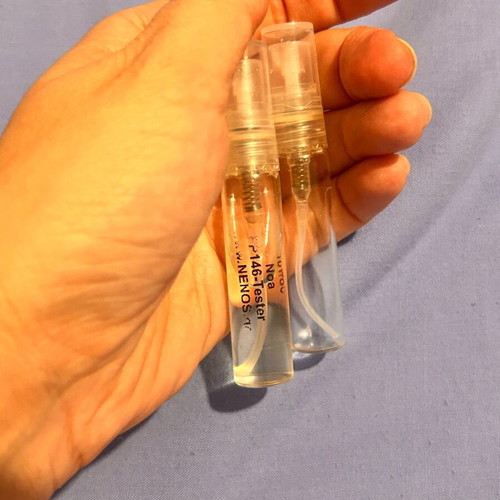 Perfume vials used, 2 pieces, 10 ml, Noa
