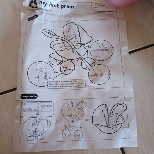 ELC Multiform Pram Like New