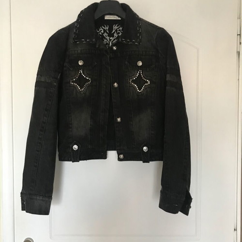 Celestino denim jacket used, size M, slim fit