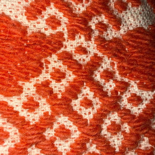 Wool Blankets like new, handwoven traditional 1950s Arkadia