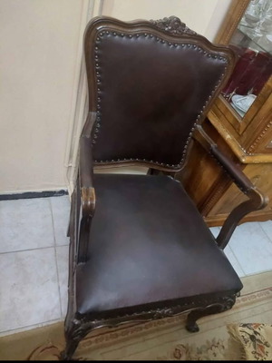 Solid Walnut Desk with Chair