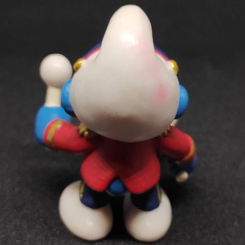 Schleich Smurf Drummer Figure 2001 like new