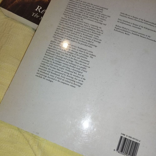 Rembrandt The Master & His Workshop book, drawings and etchings