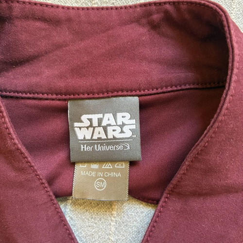 Her Universe Star Wars Ahsoka Tano Faux Suede Dress, Small