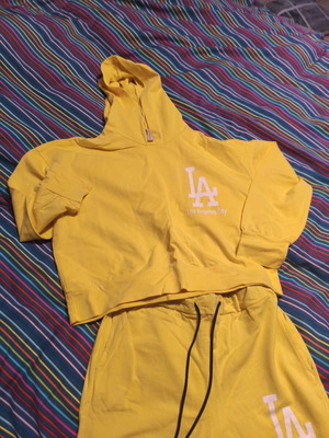 Tracksuit set size M like new, yellow