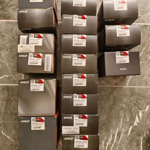 AMD processor boxes used, external only