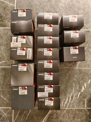 AMD processor boxes used, external only