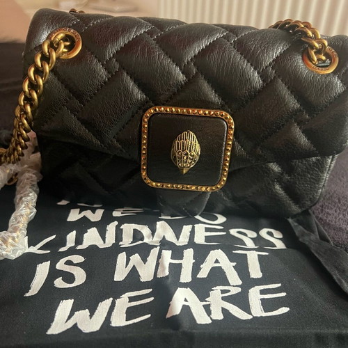Kurt Geiger crossbody bag black leather new