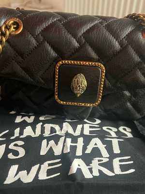 Kurt Geiger crossbody bag black leather new