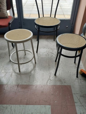 Stools like new, set of 3 pieces