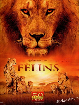 Panini African Cats (Félins) sticker album new