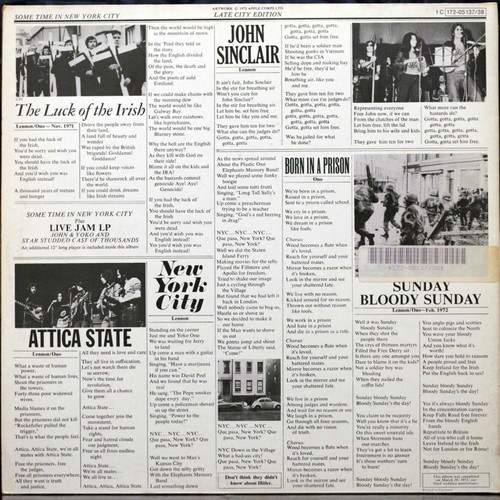 John & Yoko/ Plastic Ono Band LP new, rock