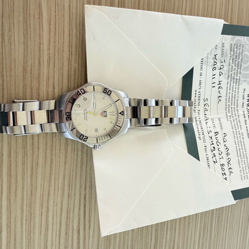 Tag Heuer Aquaracer 300m 39mm men's steel watch like new