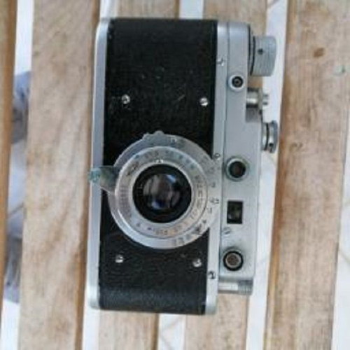 Tzorky C camera used, Russian with leather case