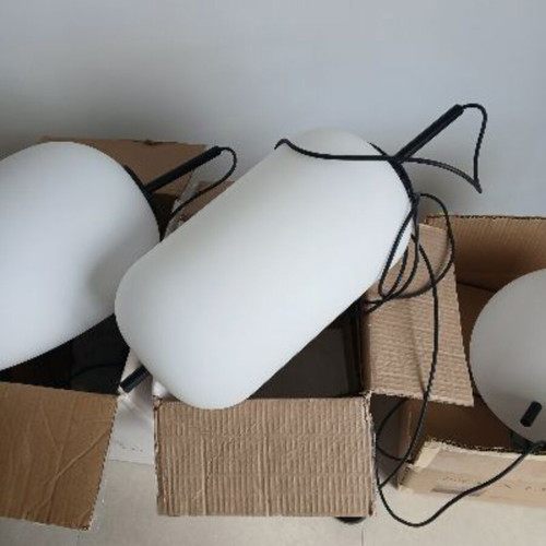 Nova Luce modern ceiling lights, set of 3