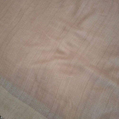 Vintage square scarf used, beige-brown, elegant and timeless