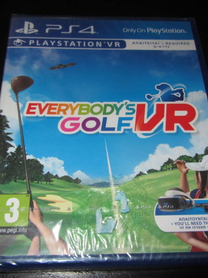 Everybodys Golf VR Sony PS4 καινούργιο σφραγισμένο