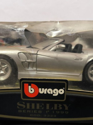 Burago Shelby Series 1999 1/18 scale model new