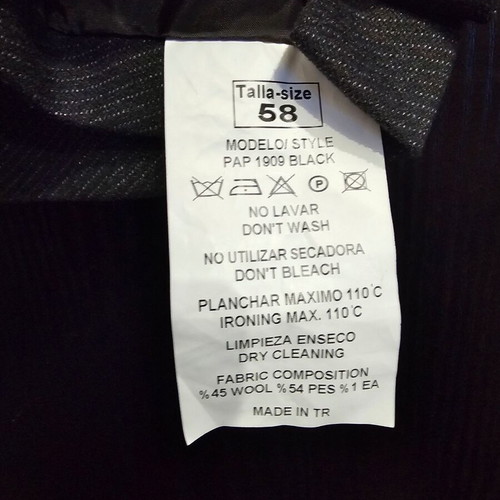 Jacket new, size 58, gray