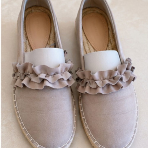Reserved espadrilles beige slip-on size 41 like new