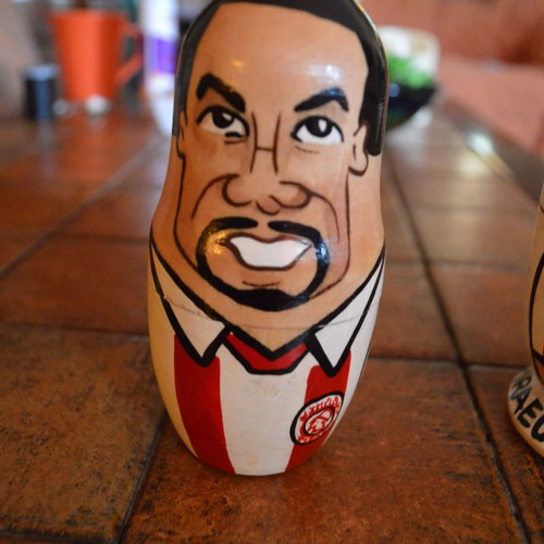 Olympiakos Babushka used, handmade with players