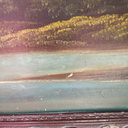 Old handmade painting frame used
