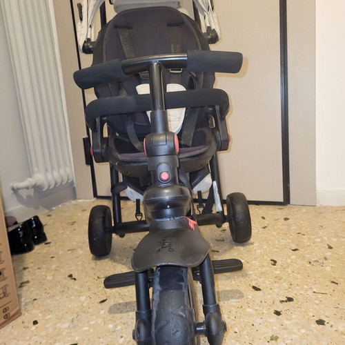 Smart Trike tricycle used, folding with parent handle & Folding 500 canopy