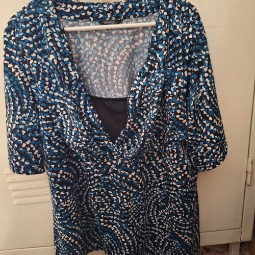 Summer blouse like new, size M, blue