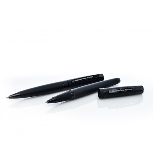 Mercedes Benz pen and roller set new, black metal