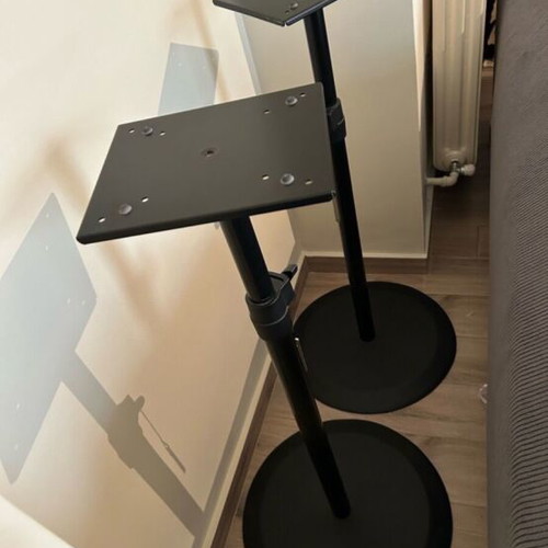 Adjustable Heavy Speaker Stands like new