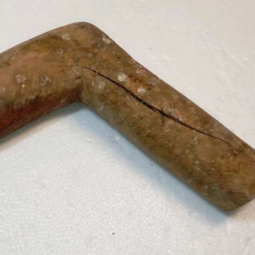 Old planting tool used, 27cm