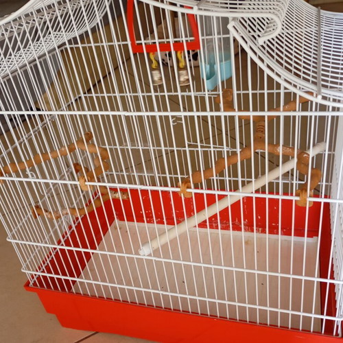 Birdcage with accessories