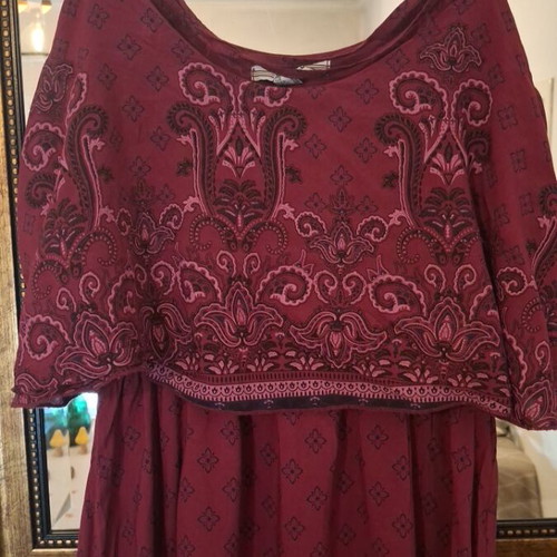 Dress burgundy Attrattivo like new, size M