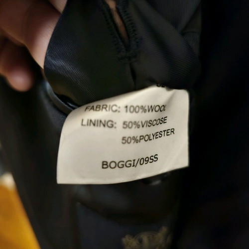 BOGGi jacket new from showcase, dark gray, 100% wool, size 50