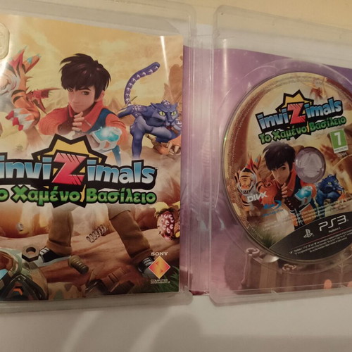 Invizimals The Lost Kingdom PS3 used with booklet