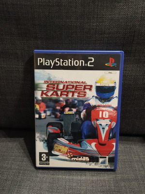 PS2 International Super Karts used, functional with manual
