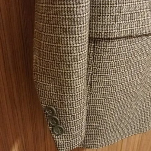 Giangiacomo jacket used, wool, Italian style, checkered, size 50