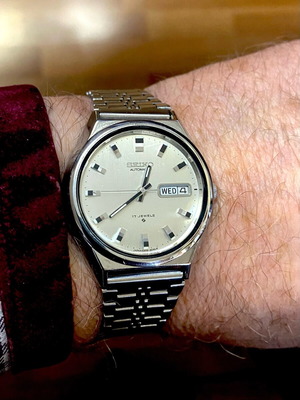 Seiko 5 automatic vintage 1970s μεταχειρισμένο ανδρικό 38mm
