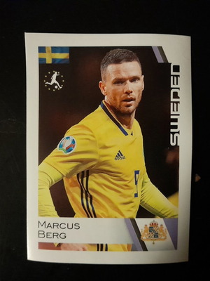 Markus Berg Euro 2020 collectible sticker like new