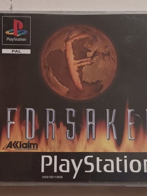 Forsaken PS1 игра като нова, стандартно издание