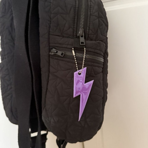 Bleecker & Love Backpack like new, black with quilted design